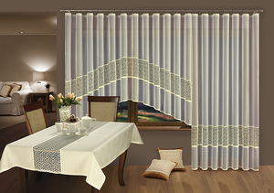 FIRANKI WOALOWE BALKONOWE 350x150 cm, 350x170 cm, 200x250 cm, LUB NA WYMIAR, N203